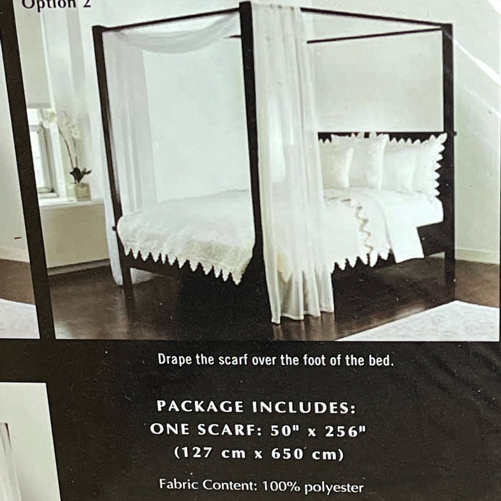 Canopy Bed Scarf